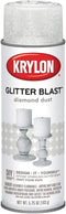 Krylon K03804A00 Glitter Blast Glitter Spray Paint for Craft Projects, Diamond Dust, 5.75 oz