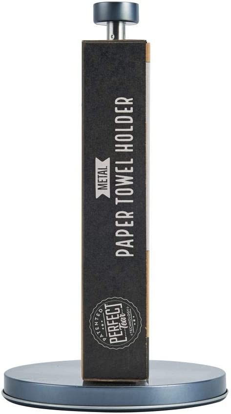 Kamenstein Perfect Tear Paper Towel Holder, 13-Inch, Gunmetal