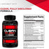 Kaged Muscle Clean Burn Amped Extreme Thermogenic for Men & Women, Weight Management Supplement with Organic Caffeine, 120 Veggie Caps
