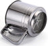 Flour Sifter Stainless Steel Large Sifter for Baking and Powdered Sugar Sifter Flour Sieve 4 Cup