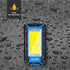 WARSUN LED Work Light Rechargeable, Magnetic COB Portable Worklights, 40w 1500 Lumens,Metal Hanging Hook 3 Lighting Modes, Job Site Lighting for Car Repairing,Camping,Hunting (Blue)