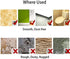 VANCORE Wall Sticker Home Decor Backsplash Wallpaper Bathroom Kitchen DIY Plain Design 20x500cm/7.87x197" Roll