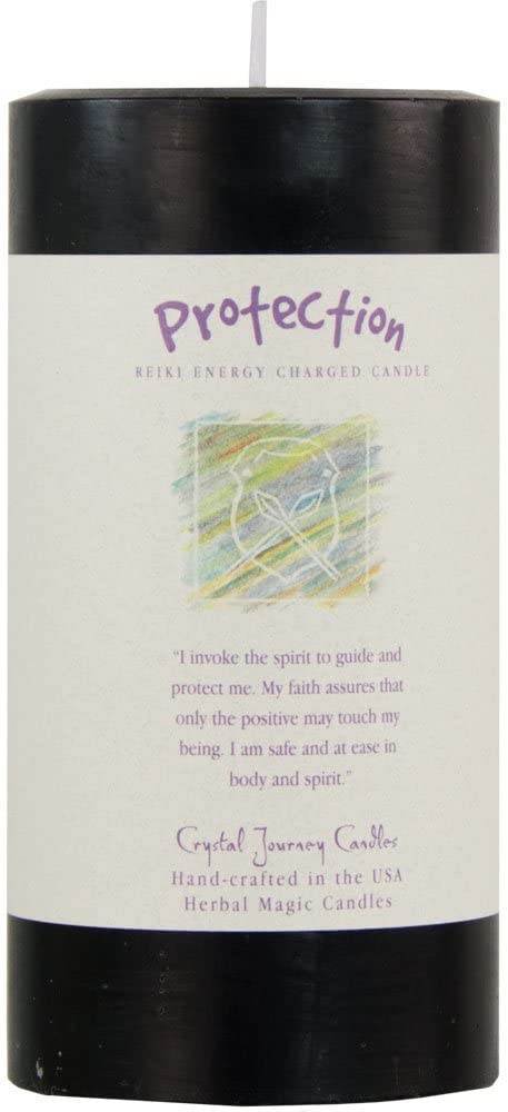 Crystal Journey Crystal J Candle Protection, 1 EA
