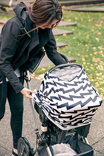 Moody Park Baby - Baby Car Seat Cover and Nursing Cover (Tie Dye Print), Car Seat Covers for Babies, Car Seat Cover for Babies