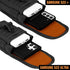 IronSeals Tactical Cell Phone Holster Pouch, Tactical Smartphone Pouches Cellphone Case Molle Gadget Bag Molle Attachment Belt Holder Waist Bag for 4.7"-6.7" with Armor Case on with US Flag Patch