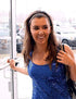Sweaty Bands Womens Girls Headband - Non-Slip, Velvet-Lined Fashion Hairband - Bling It Glitzy Goddess 5/8-Inch
