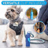 TreatPod Leash Treat Holder and Poop Bag Dispenser (Blue) - 2 in 1 Dog Waste Bag Dispenser and Treat Container, Includes 15 Eco Friendly Extra Strength Bags
