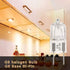 G8 Halogen Light Bulbs 20W 120V Xenon Under Cabinet Lighting Replacements G8 Base 2Pin T4 JCD Type (10PCS)