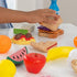 KidKraft 30-Piece Plastic Play Food Set, Fruits, Veggies, Sweets and More, Use with Play Kitchens, Gift for Ages 3+