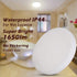 Airand Ceiling Light LED 3000K Flush Mount 18W Ceiling Lights Fixture 9.5'' Round LED Ceiling Lamps for Kitchen, Hallway, Bathroom, Stairwell, 1650LM, Waterproof IP44, 80Ra (Warm White?