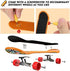TIME4DEALS 4 PCS Finger Toys Professional Finger Boards Mini Skateboard Fingerboards for Creative Fingertips Movement, Skateboard Educational Toys Party Favors Novelty Toys for Kids Boys Girls Gifts