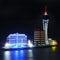 Briksmax Led Lighting Kit for Architecture Las Vegas- Compatible with Lego 21047 Building Blocks Model- Not Include The Lego Set