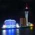 Briksmax Led Lighting Kit for Architecture Las Vegas- Compatible with Lego 21047 Building Blocks Model- Not Include The Lego Set