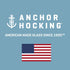 Anchor Hocking 1-Gallon Heritage Hill Jar, Set of 2