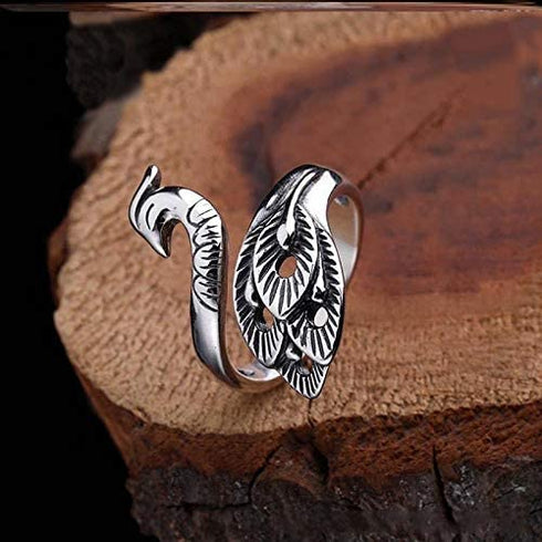 3PCS Adjustable Knitting Loop Crochet, Ksndurn Crochet Ring - Knitting Accessories, Peacock Open Finger Ring/Adjustable Braided Ring for Faster Knitting