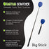 XL Big Stick Extendable Cactus Back Scratcher, Sturdy, Sharp, Satisfying, Ultimate Scratch Relief for Itching on Back, Neck, Head, Beard, and Body, Dual Sided with Aggressive and Medium Spikes (Blue)