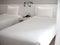 Sunshine Value Pack - XL Twin Fitted Sheet - Lightweight and Soft - White Fitted Sheet with Elastic Band, Flat Sheet, and Pillowcase for Hospitals, Hotel Resorts, Dorms, Homes, Kids Bed Sheet Set