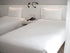 Sunshine Value Pack - XL Twin Fitted Sheet - Lightweight and Soft - White Fitted Sheet with Elastic Band, Flat Sheet, and Pillowcase for Hospitals, Hotel Resorts, Dorms, Homes, Kids Bed Sheet Set