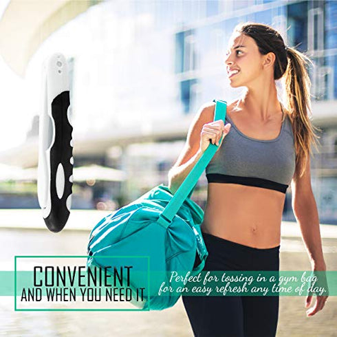 Travel Toothbrushes, Good as a Camping Toothbrush or Travel Toothbrush, Charcoal Folding Toothbrush, Foldable and Compact Travel Toothbrush with Soft Bristles For Your Sensitive Gums (6 Pack-Charcoal)