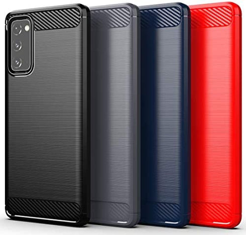 Osophter for Galaxy S20 FE Case,Samsung S20 FE 5G Case Shock-Absorption Flexible TPU Rubber Protective Cell Phone Cover for Samsung Galaxy S20 FE 5G(Navy Blue)