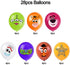 Toy Inspired Story Party Supplies, Birthday Party Balloons for Toy Theme Party, Includes 7 Styles Printed Ideal for Kids Party Decorations Favors (28PCS)