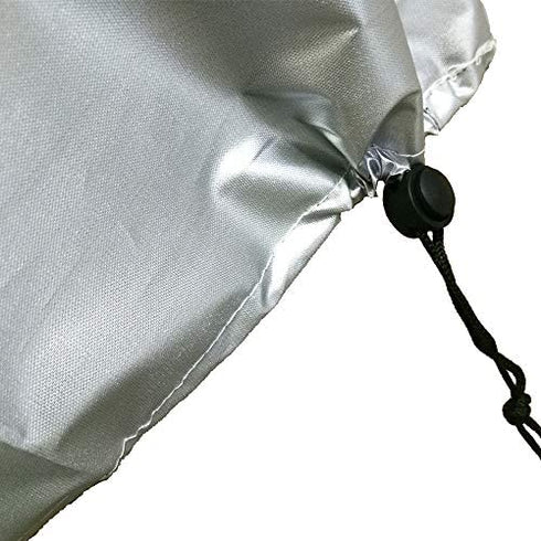 Anti-Static Printers Dust Covers Jacket Universal Copiers Case Protector Compatible for Canon PIXMA TR4520 MG7750 MG6100 MG2550S / HP Envy 5530/7640 Epson Workforce - Silver