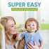 BEBECAN Teething Sticks for Babies - Infant Teething Relief for Teething Baby in 6 Vibrant Colors, Super Soft Silicone Baby Teethers, Teething Toys for Babies 0-6 Months