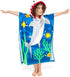 ZINGLIFE Hooded Towels for Kids Baby Boys Girls Toddlers Child Poncho Bath Towel for Beach Pool 100% Cotton Ultra Breathable Soft Enough Thick for Winter Size 24" x 47"(Brave Shark)