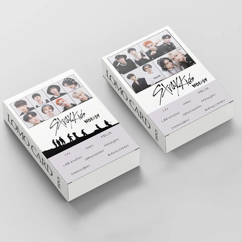55 PCS Stray Kids LOMO Cards NO EASY Album Photo Cards New Album Postcards Stray Kids Album noeasy Cards Gift for Fans Daughter