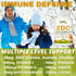 CDZ + Ginger + Lysine + Turmeric |Vitamin C 500mg| Vitamin D3 10,000 IU(250mcg)| Zinc Complex 50 mg| Turmeric 100mg| Lysine 100 mg| Ginger 100 mg| Vegetarian Capsules| 120 Servings