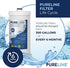 PureLine WFCB & NGRG 2000 Water Filter Replacement. Compatible with WF1CB, WFCB, NGRG 2000, RG-100 (2 Pack)