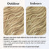 SARLA Dirty Blonde Hair Extensions Invisible Wire Highlight Wavy Curly Long Synthetic Hairpieces for Women 18 Inch 4.2 Oz Adjustable Headband Heat Friendly Fiber No Clip