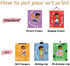 Set of 9 Boys Room Bedroom Decor Black Boy Wall Decoration Art Decor Motivational Black Boy Posters Wall Decorations Motivational Wall Decor Art for Tween Boys Room (Unframed, 8 x 10 Inch)