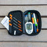 ChillMED to-Go Medication Kit - Compact Cooler Bag to Organize Insulin, Migraine Medication, and More - Includes 3 oz Reusable Cold Pack - Up to 3 Hours of Cool Time (Slate)