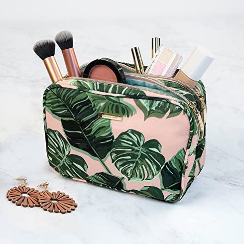 Scunci Conair Double Zipper Organizer Travel Bag for Women