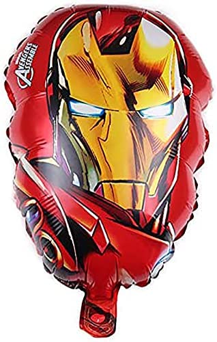 4-pack Superhero Birthday Party Mylar Foil Balloon Super Hero Birthday Party Supplies Party Decorations by Elsani