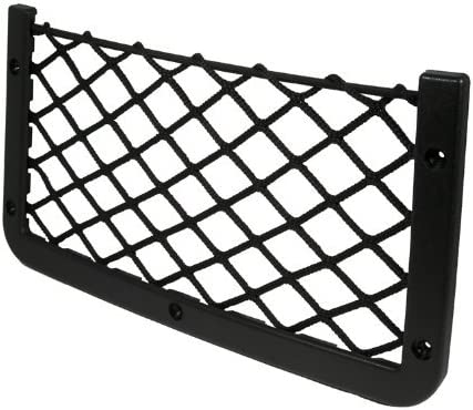 Map Pocket - Lightweight Frame, Mesh Retainer - High-end Auto, RV, Bus, Marine, Utility Vehicle Map and Chart Pocket