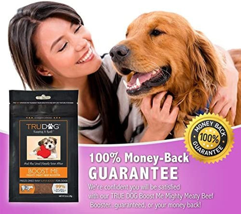 Halo Freeze Dried Raw Topper, Beef Protein Recipe, Freeze Dried Raw, Real Meat Topper, All Life Stages, 3.5-OZ Bag