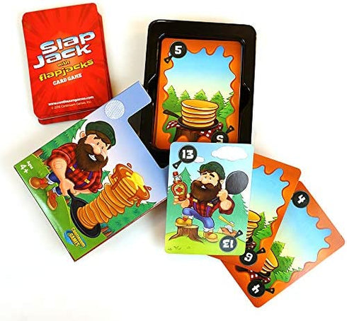 Continuum Games Slap Jack Flap Jacks Card Game - Kids Age 4 & Up