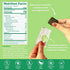 Smoothie Bombs Blender Boosters -Super Greens Mix, Matcha, Spirulina Organic Superfoods ingredients, Gluten-Free, Vegan, 5 Bombs Per Tube