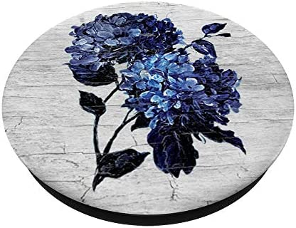 Beautiful Blue Flowers - Phone Mount & Hand Holder Knob 6825 PopSockets PopGrip: Swappable Grip for Phones & Tablets