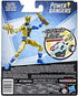 Power Rangers Dino Fury Gold Ranger 6-Inch Action Figure Toy Inspired by TV Show with Dino Fury Key and Dino-Themed Accessory for Ages 4 and Up