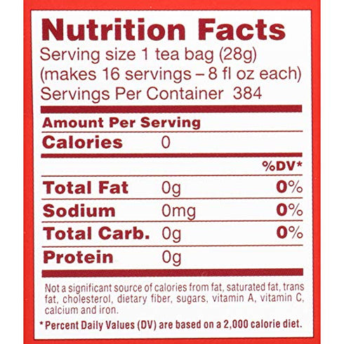 Luzianne Iced Tea Bags, Family Size, Unsweetened, 24 Count Box, Specially Blended for Iced Tea, Clear & Refreshing Home Brewed Southern Iced Tea