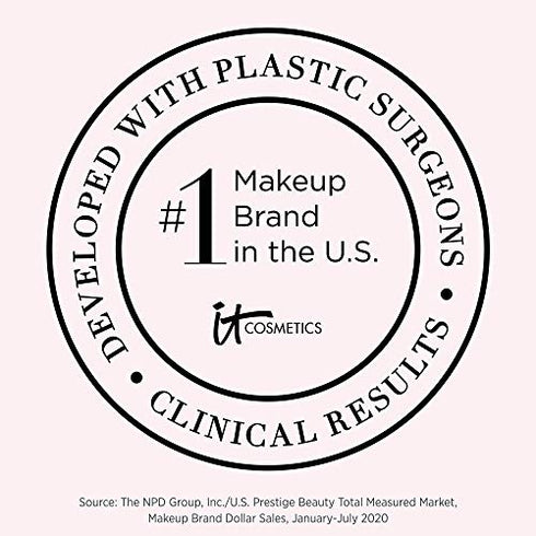 it COSMETICS Your Skin But Better CC+ Cream, Light Medium (C) - Color Correcting Cream, Full-Coverage Foundation, Hydrating Serum & SPF 50+ Sunscreen - Natural Finish - 1.08 fl oz