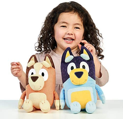 Bluey Dad 12" (Bandit) & Mum 11" (Chilli) - 2 Pack Plush Bundle