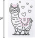 Horizon Group USA Pre-Printed Canvas & Paint Art Set. Ready to Paint 5" x 7" Canvas Panels, 12 Tempera Paints, 6 Easy-Grip Assorted Paintbrushes Included. Avocado, Llama, Rainbow Friends.