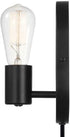 Globe Electric 51488 Novogratz Wall Sconce, Matte Black