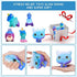 Jumbo Squishy Toys for Kids 5 Pack - Squishes Slow Rising Animal Gift Set Include Cat, Unicorn, Dinosaur, Rabbit & Elf, Creamy Scented Kawaii Soft Rebound Stress Reliever Sensory Toys Gift for Kids