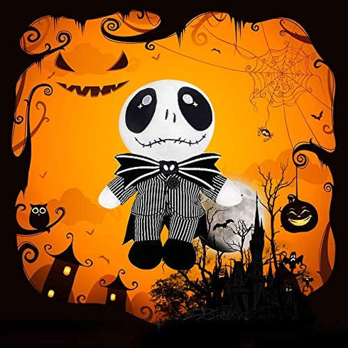 Originalidad Nightmare Before Christmas Jack Skellington Plush Doll - Pumpkin King Plush Stuffed Toys Dolls (Jack Doll 9.5 Inches)