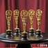Fun Express - Movie Buff Gold Trophy - 1dz - Stationery - Awards - Trophies & Awards - 12 Pieces